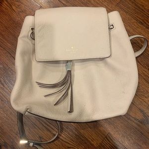 Kate Spade Light Pale Pink Leather backpack